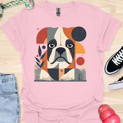Life is better with a bulldog - V2 - Artistic T-Shirt
